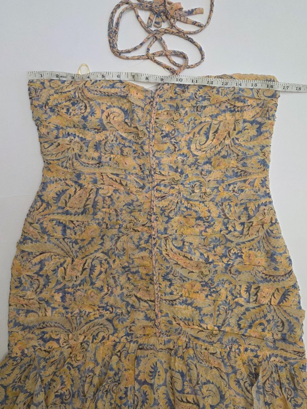 Veronica Beard Lucine Paisley Silk Gown - Picture 13 of 16